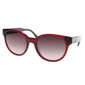 Calvin Klein Wine Red CK4289s‐5519607 Round Translucent Wine Sunglasses 55-19